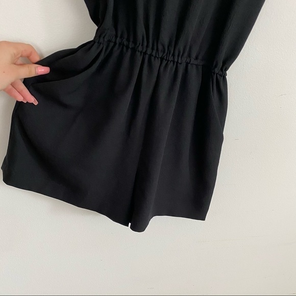 ATITZIA WILFRED black open back romper - Picture 7 of 8